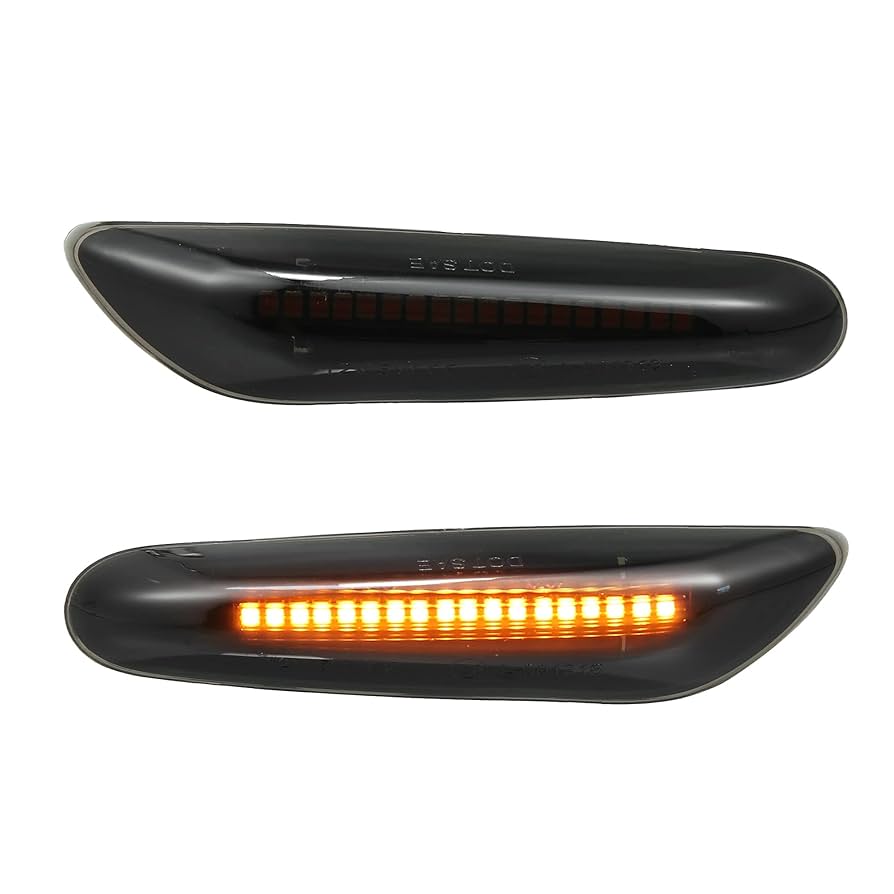 Amazon.com: X AUTOHAUX Full LED Side Turn Signals for BMW 1